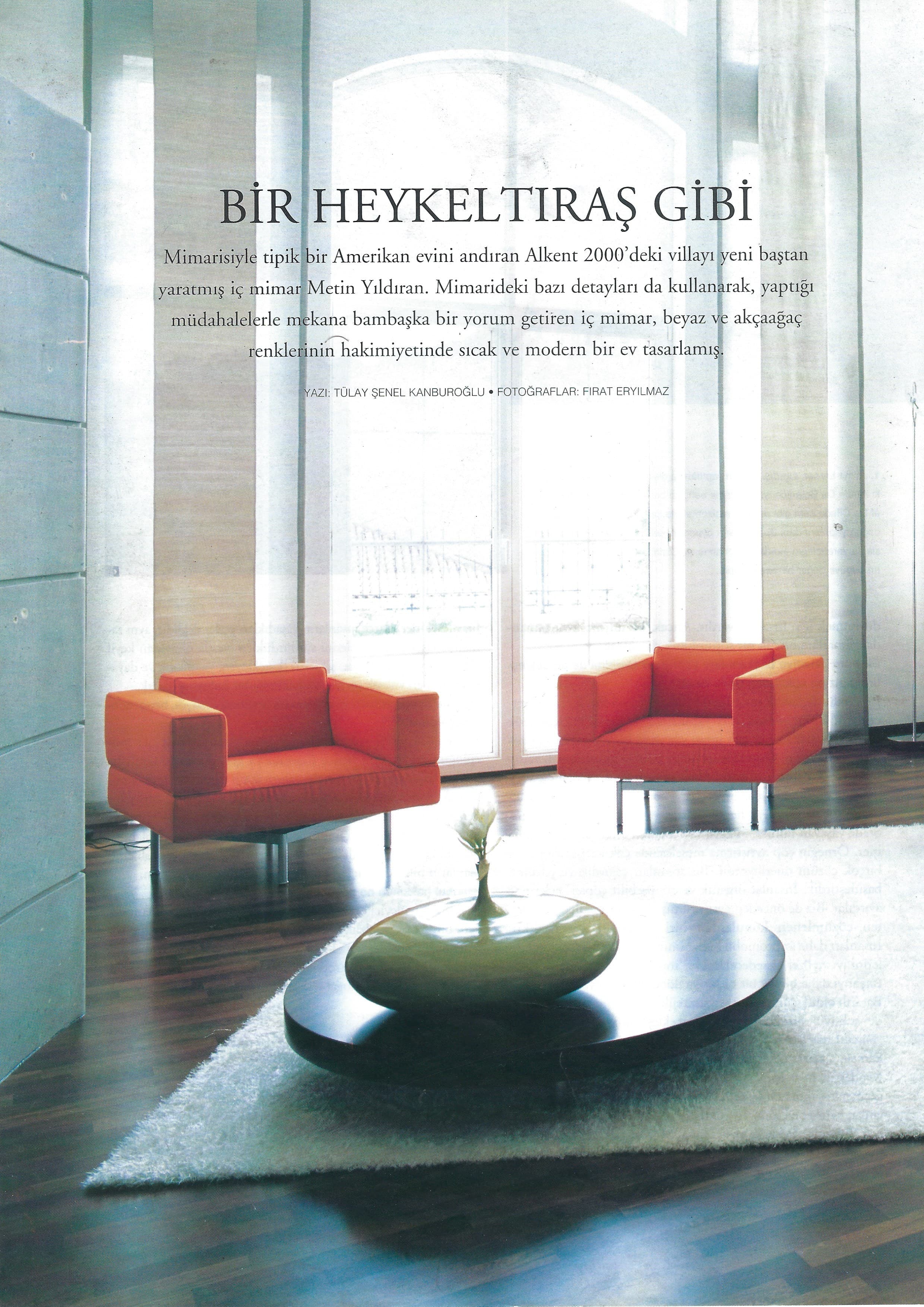 Bir heykeltıraş gibi, 1. sayfa