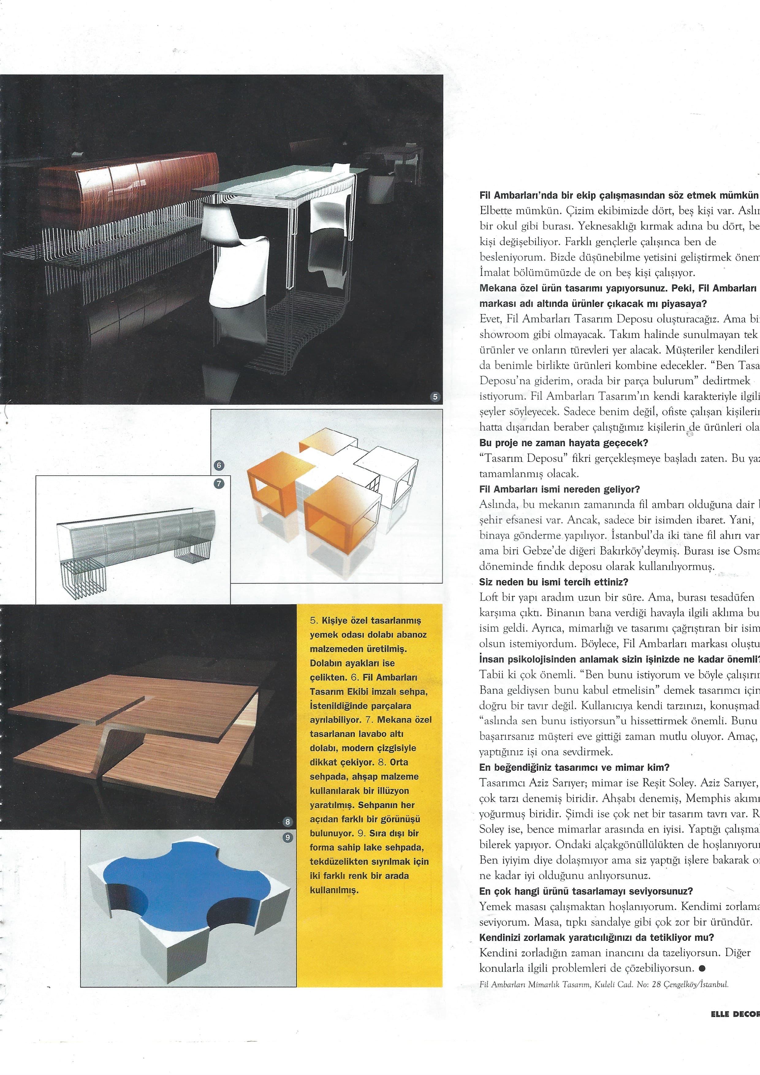 ELLE DECOR — Design is like literature, page 2